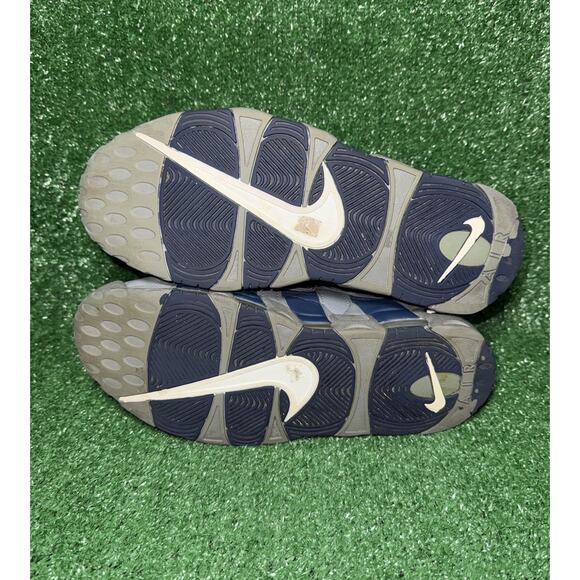 Nike Air More Uptempo 96 Retro Mens Size 12 Georgetown Cool Grey Navy 921948-003 - Picture 8 of 9